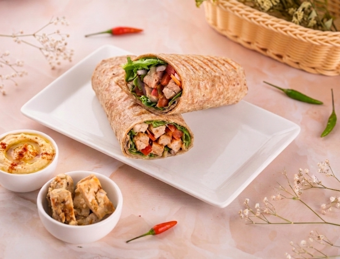 Smoked Chili Chicken Wrap
