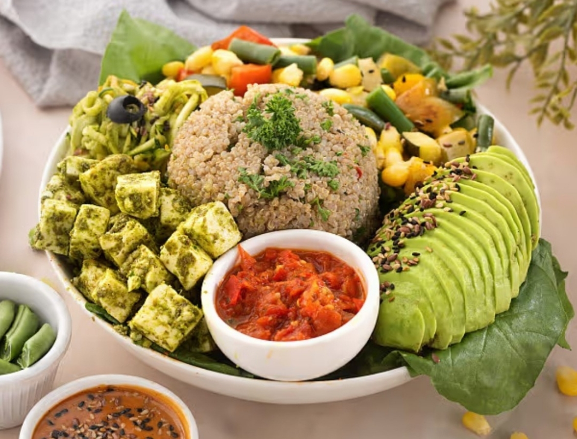 The Mexican Bowl - Zatar Cottage Cheese