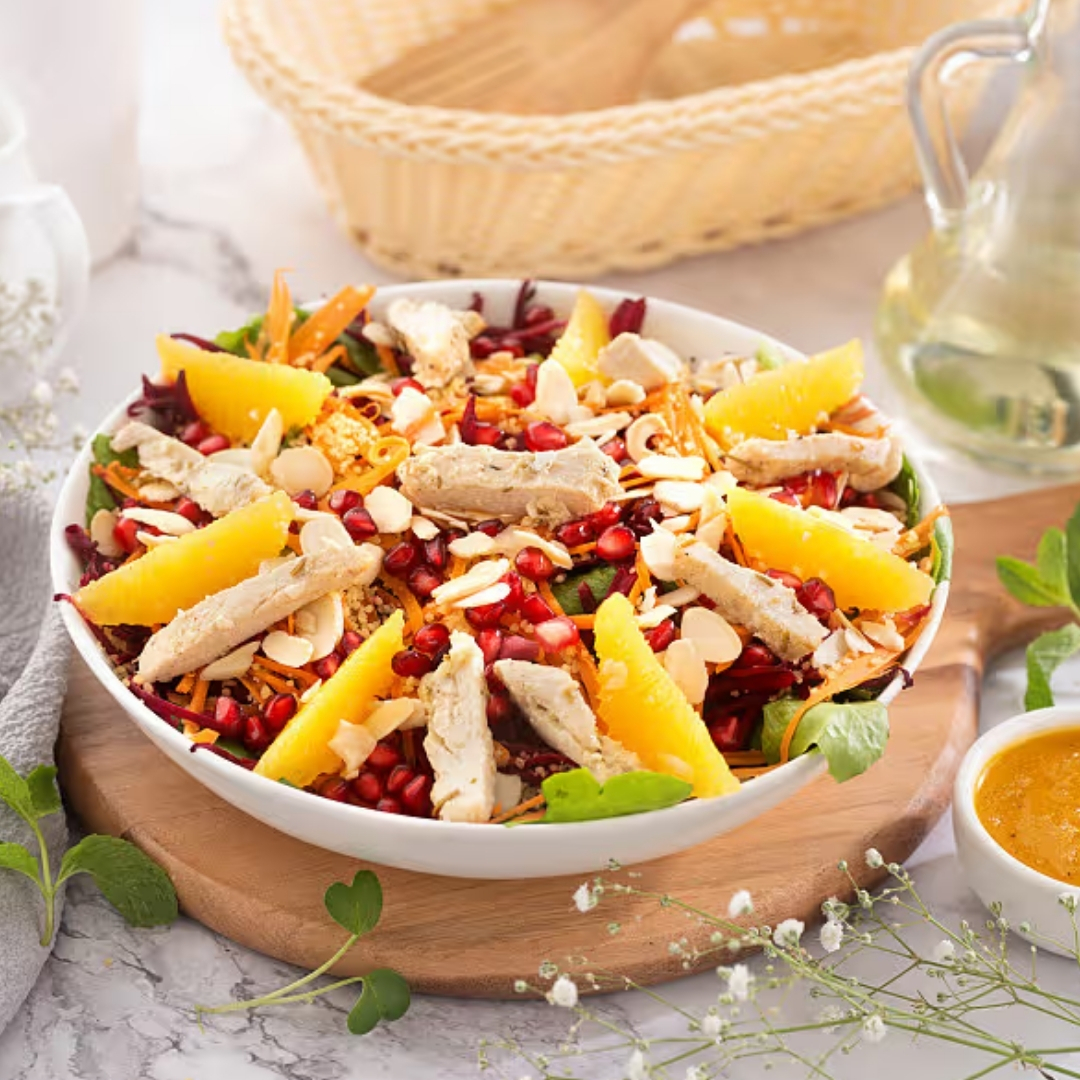 Herbed Grilled Chicken & Couscous Salad