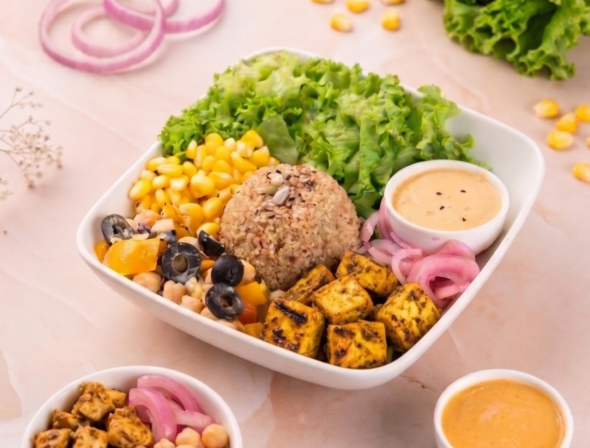 Levant Paneer Shawarma Super Bowl